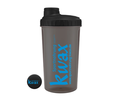 Sportnahrung-kwax - Mix Shaker - schwarz-transparent
