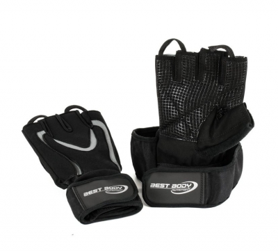 Best Body Nutrition - Handschuhe Top Grip 2.0 grau