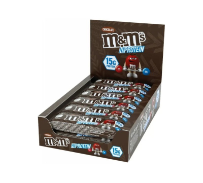 M&M´s Hi-Protein Bar Riegel - Karton 12 x 51g M&M´s Hi-Protein Bar Riegel - Karton 12 x 51g