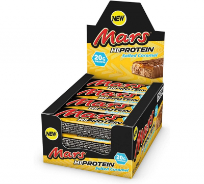 Mars Protein Bar Riegel Salted Caramel - Karton 12 x 59g Mars Protein Bar Riegel Salted Caramel - Karton 12 x 59g