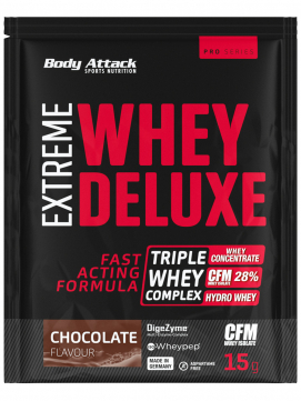 Body Attack - Extreme Whey Deluxe - 15g Probe Body Attack - Extreme Whey Deluxe - 15g Probe