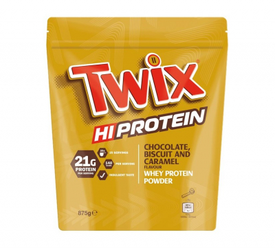 Twix - Hi Protein Cocolate Bisquit and Caramel Powder - 875g Twix - Hi Protein Cocolate Bisquit and Caramel Powder - 875g