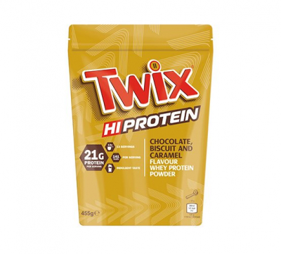 Twix - Hi Protein Cocolate Bisquit and Caramel Powder - 455g Twix - Hi Protein Cocolate Bisquit and Caramel Powder - 455g