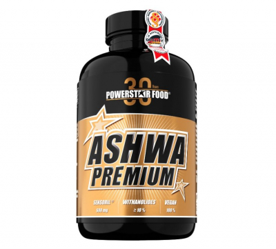 Powerstar Food - Ashwa Premium - 140 Kapseln Powerstar Food - Ashwa Premium - 140 Kapseln
