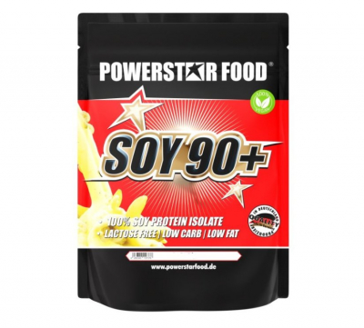 Powerstar Food - SOY 90+ Soja Protein Isolat - 1000g Beutel Powerstar Food - SOY 90+ Soja Protein Isolat - 1000g Beutel