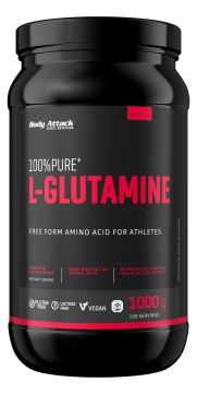 Body Attack - 100% Pure L-Glutamine - 1000g Body Attack - 100% Pure L-Glutamine - 1000g