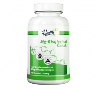 Health+ - Magnesium Bisglycinat - 120 Kapseln