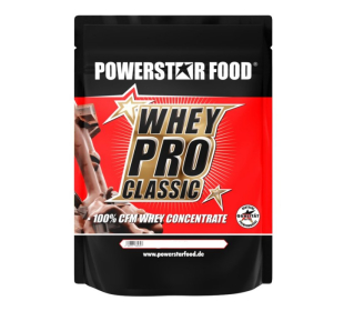 Powerstar Food - Whey Pro Classic CFM Konzentrat - 1000g Beutel